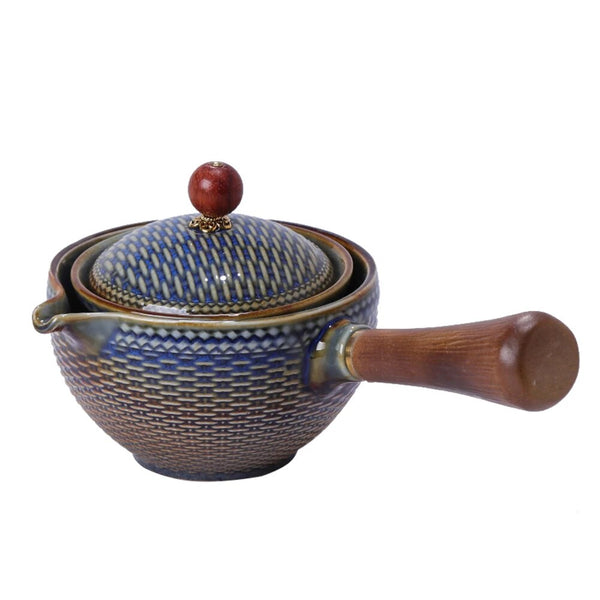 Porcelain Teapot, Auto Tea Steeper