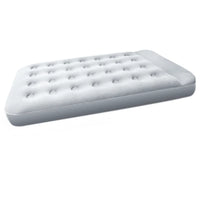 AOOKMIYA China factory price inflatable bed  Camping Inflatable Bed adult travel flocked camping indoor use inflatable  air bed mattress