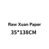 Chinese Calligraphy Brush Pen Writing Half Ripe Rice Paper Papel Arroz Thicken Art Landscape Painting Raw Rice Paper Papel China