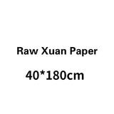 Chinese Calligraphy Brush Pen Writing Half Ripe Rice Paper Papel Arroz Thicken Art Landscape Painting Raw Rice Paper Papel China