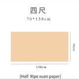 Chinese Calligraphy Painting Raw Rice Paper Papel Arroz Beginners Brush Pen Writing Practice Papier Chinese Half Ripe Xuan Paper