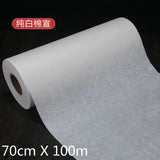 Chinese Calligraphy Paper Papel Arroz 100m Rolling Half Ripe Sandalwood Fiber Xuan Paper Thin Hemp Paper Painting Rijstpapier