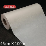 Chinese Calligraphy Paper Papel Arroz 100m Rolling Half Ripe Sandalwood Fiber Xuan Paper Thin Hemp Paper Painting Rijstpapier