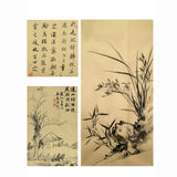 Chinese Calligraphy Rice Paper Calligraphy Feather Edge Paper Chinese Freehand Brushwork Painting Practice Half-Ripe Xuan Paper