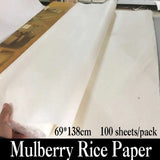 Chinese Mulberry Paper Painting Calligraphy Supplies few Fiber Rice Paper Xuan Paper Artist Gift