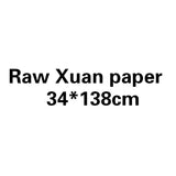 Chinese Raw Xuan Paper Handmade Qing Tan Bark Rice Paper National Exhibition Special Paper Calligraphy Painting Art Works Papier