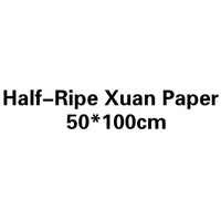 Chinese Raw Xuan Paper Handmade Qing Tan Bark Rice Paper National Exhibition Special Paper Calligraphy Painting Art Works Papier