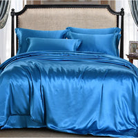 Chinese Suppliers 100% Mulberry Silk Luxury Bed Sheet Bedding Set