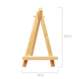 AOOKMIYA Classroom Students Artist Exhibition Art Craft Wooden Display Stand Holder Painting Easel Shelf