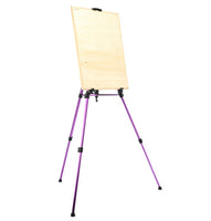 AOOKMIYA Colored Easel art set Aluminium Alloy Folding Painting Easel Frame Artist Adjustable Tripod Display Shelf  Outdoor