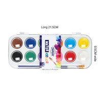 Conjunto de aquarela monocromática para desenho profissional, Pigmento Art Supplies, Acuarela Basic Neon Glitter Aquarela, 12 cores, 21 cores, 36 cores, 48 cores