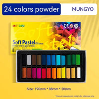 Conjunto de giz Adequado para Iniciantes, Uma Variedade de Pintura, Pastel Vara, Arte Papelaria Pintura para Estudantes, 24, 32, 48, 64 Cor