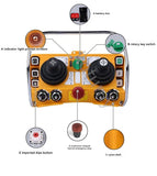 Controlo a distância sem fio industrial para a bomba concreta, o controlador do caminhão, impermeável e Dustproof, 24V, 36V, 220V, 380V