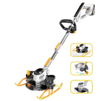 Cordless elétrica Handheld cortador de grama, aparador doméstico, Garden Power Poda Set, 21V