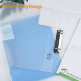 Cores claras Ring Binder para arquivo A4 Organizador de papel Pasta de 2 anéis Armário de arquivo