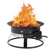 Corten Steel Outdoor Gas Fire Bowl Wholesale Round Metal Garden Gas Heater Fire Pits