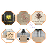 Couro Hot Foil Stamping Bronzing Machine, PVC Card Embossing Branding Press, Logo Stamp Tool