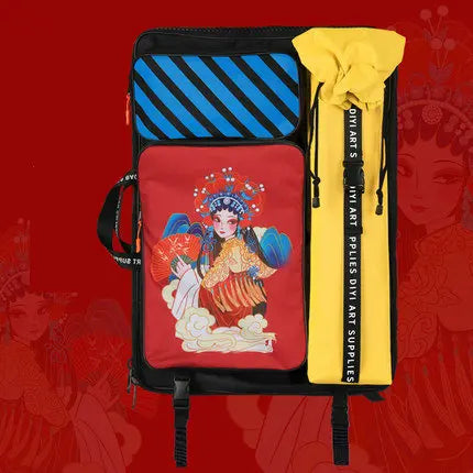 Creative Chinese Style Artist Bag A2 Drawing Board Art Portfolio Bag H –  AOOKMIYA