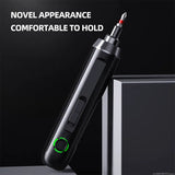 DELI 3.6V Cordless Screwdriver Rechargeable Lithium Battery Screwdriver Power Screwdriver Gift Packing LED Lamp Tools Set