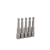 DELI 5 PCS Hex Socket Strong Magnetic Sleeve Electric Drill Screwdriver Hand Extended Metric Socket Head