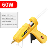 DELI 80W Hot Melt Glue Gun Set With Glue Stick Industrial Mini 20W Glue Guns Thermo Electric Heat Temperature Repair Tool