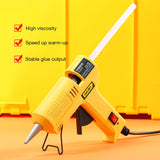 DELI 80W Hot Melt Glue Gun Set With Glue Stick Industrial Mini 20W Glue Guns Thermo Electric Heat Temperature Repair Tool