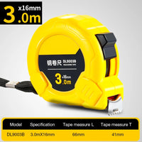 DELI Auto Lock Measurement Tape 3M Tape Measure Retractable 5M Measuring Tape Centimeters Measuring Tool