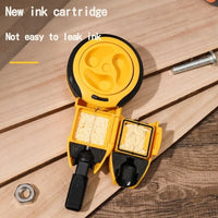 DELI  Automatic Rewinding Carpentry Ink Drawing Line Marker Carpenter Tools Wood Scriber Ground Scriber Nylon Wire hand tools