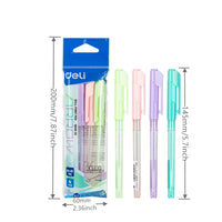 DELI Cute Ballpoint Pen Macaroon Color Blue Ink 0.7 mm Smooth Writing Tools School Ball Point Pen