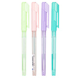 DELI Cute Ballpoint Pen Macaroon Color Blue Ink 0.7 mm Smooth Writing Tools School Ball Point Pen