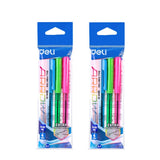 DELI Cute Ballpoint Pen Macaroon Color Mini Tip 0.7mm Blue Ink Smooth Writing Tools School Ball Point Pen