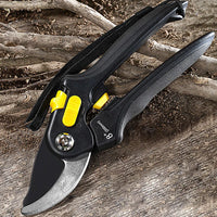 DELI Durable Pruning Shear Garden Tools Safety Labor saving High Carbon Steel scissors Gardening Plant Sharp Branch Pruners