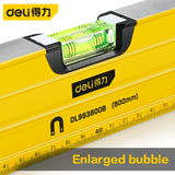 DELI High Precision Strong Magnetic Spirit Level Digital Inclinometer Protractor Adjustable Goniometer Angle Slope Meter Ruler