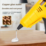 DELI Hot Melt Glue Gun, 3.6V,Lithium Battery,Cordless Glue Glue,With Glue Stick 140mm,Home DIY Household Tools, Hand Craft Tools