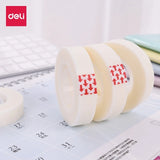 DELI Invisible Tape Writable Stationery Tapes Strong Adhesive Non Toxic Acrylic Glue Office School Supplies