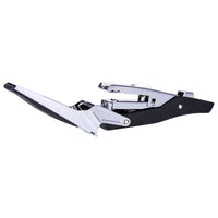 DELI Long Arm Stapler Plier Stapler Machine Black Grey Color Metal Structure Paper Sewing Machine Office Stationery