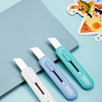 DELI Mini Cutter Small Paper Cutters SK5 Blade Utility Cutting Knife Box Opener