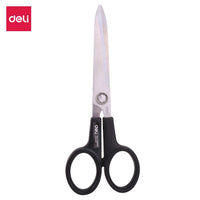 DELI Office Scissors Thick Blade Home Use Cloth Paper Cutting Tool Stationery Scissor