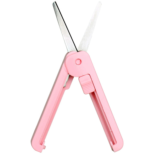 Deli Folding Scissors Home Portable Metal Mini Small Office Handwork D –  AOOKMIYA