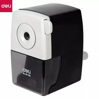 DELI Rotary Pencil Sharpener Machine Pencil Cutter Office Stationery School Hand Crank Pencil Sharpener School Supplies 0610B