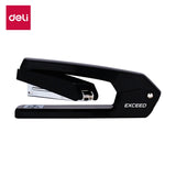 DELI Rotary Stapler 24/6 Rotatable Stapling Machine 25sheets Binding Smooth Stapling Office Stationery