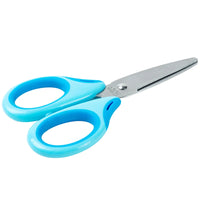 DELI School Scissors Soft-touch Cartoon Safe Scissor 135mm Hand Craft Paper Scissors for kids & Student Stationery