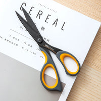 DELI Scissors Coated Soft-touch 175mm 6-4/5 inch home office scissor hand craft scissors stationery