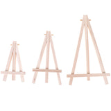 AOOKMIYA DIY Mini easel+Frame Set Pure Cotton Canvas Smooth and Practical Desktop Pure Pine Wood Frame Exhibition