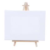 AOOKMIYA DIY Mini easel+Frame Set Pure Cotton Canvas Smooth and Practical Desktop Pure Pine Wood Frame Exhibition