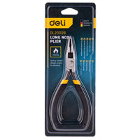 DeLi 5 Inches Universal Wire Cutter Mini Long Nose Pliers Multifunctional Hardware Hand Tools Electrician