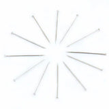 Deli 0039 Offce Pins Fixed Small Pearl Positioning Straight Metal Clothing Vertical Cutting Nail Office Manual Pins