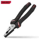 Deli 1/3 Pcs Universal Diagonal Pliers Set Multipurpose Needle Nose Pliers Hardware Tools Electrician Portable Wire Cutters