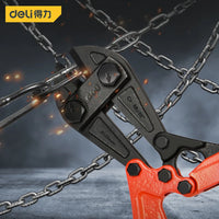 Deli 1 Pcs 12/14/18 Inch Labor-saving Wire Cutters Cr-mo Material Three-stage Lever Force-saving Design Multifunction Pliers