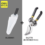 Deli 1 Pcs 190/215mm Practical Electrician Holder Scissor Bag Storage Portable Oxford Cloth Sheath Tool Pruning Gardening Pouch